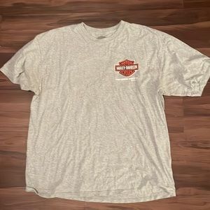 Gray XXL Harley Davidson T-shirt